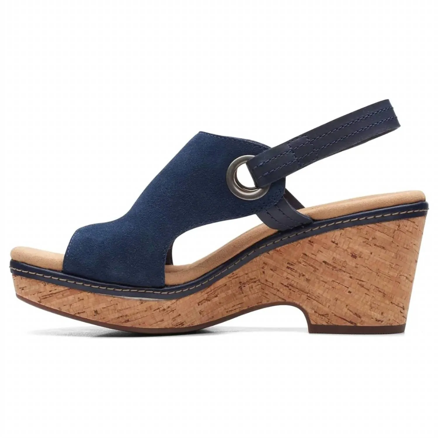 Women's Giselle Sea Dress Sandal In Navy Suede