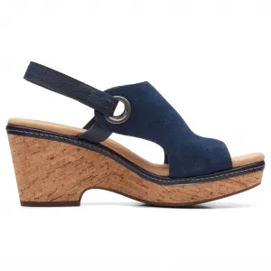 Women's Giselle Sea Dress Sandal In Navy Suede