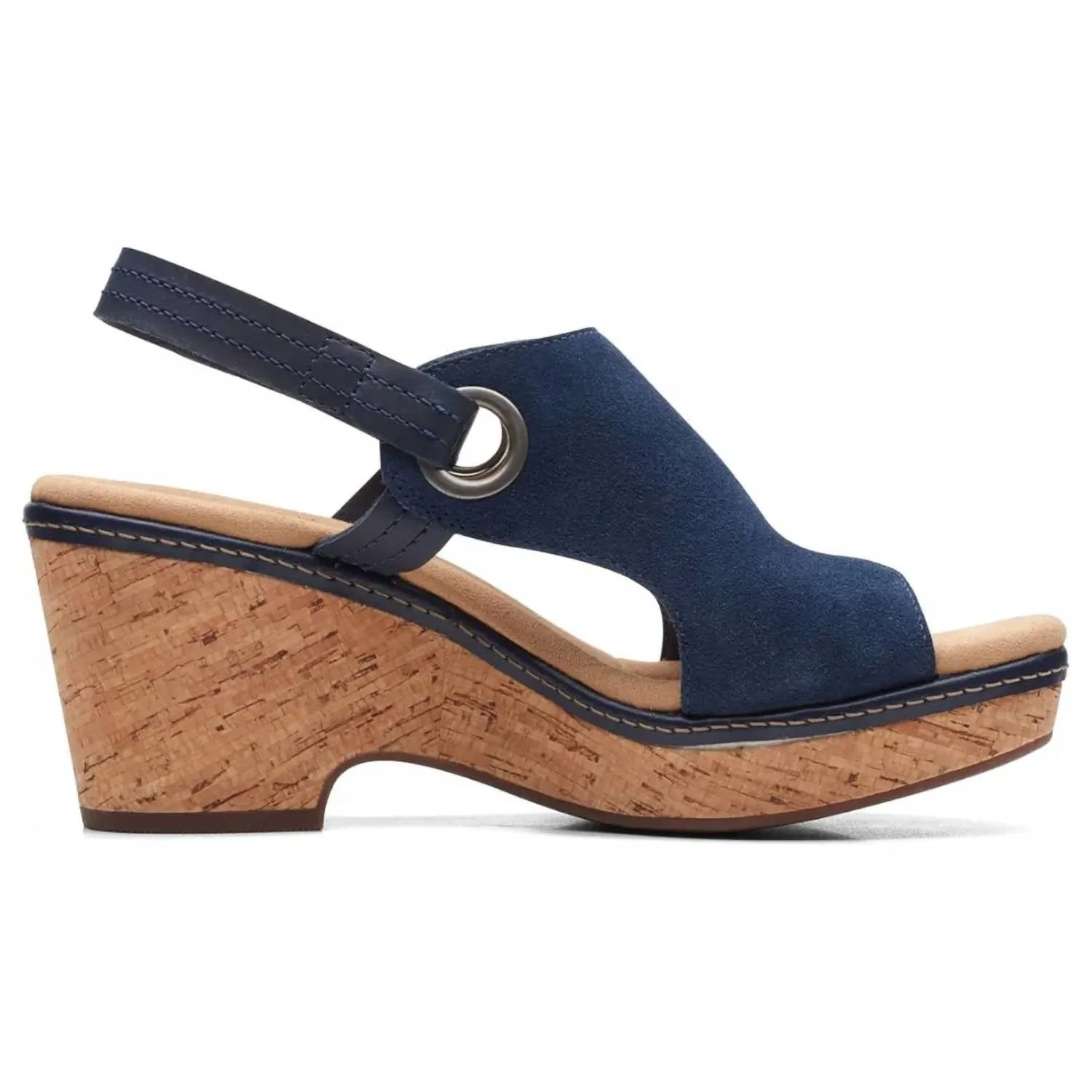 Women's Giselle Sea Dress Sandal In Navy Suede