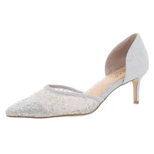 Womens Glitter Manmade D'Orsay Heels