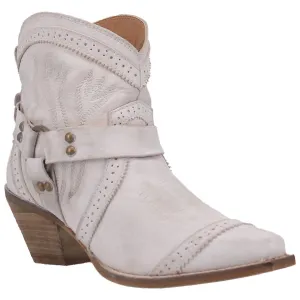 Women's Gummy Bear Short Western Cowboy Boot In Off White