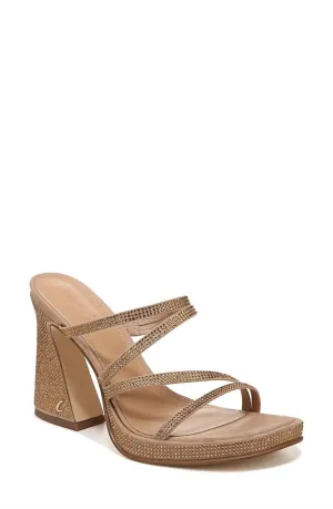 Women's Hanson Crystal Sandal In Taupe