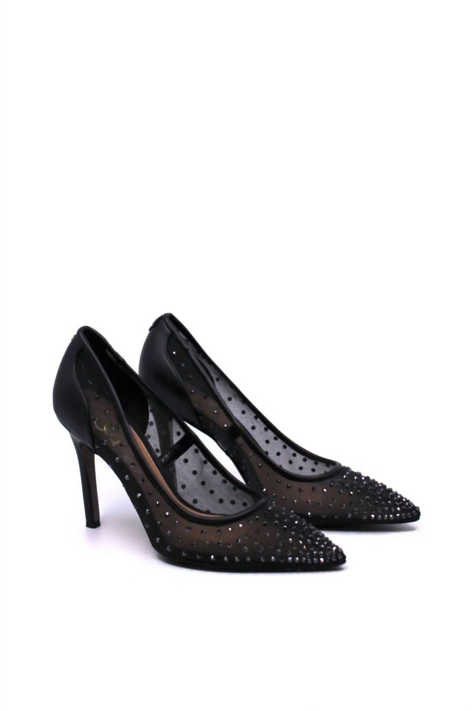 Women's Hazel Pumps In Mesh Black