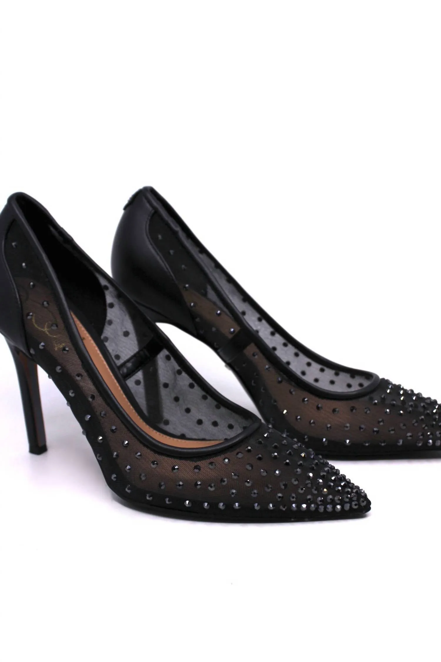 Women's Hazel Pumps In Mesh Black