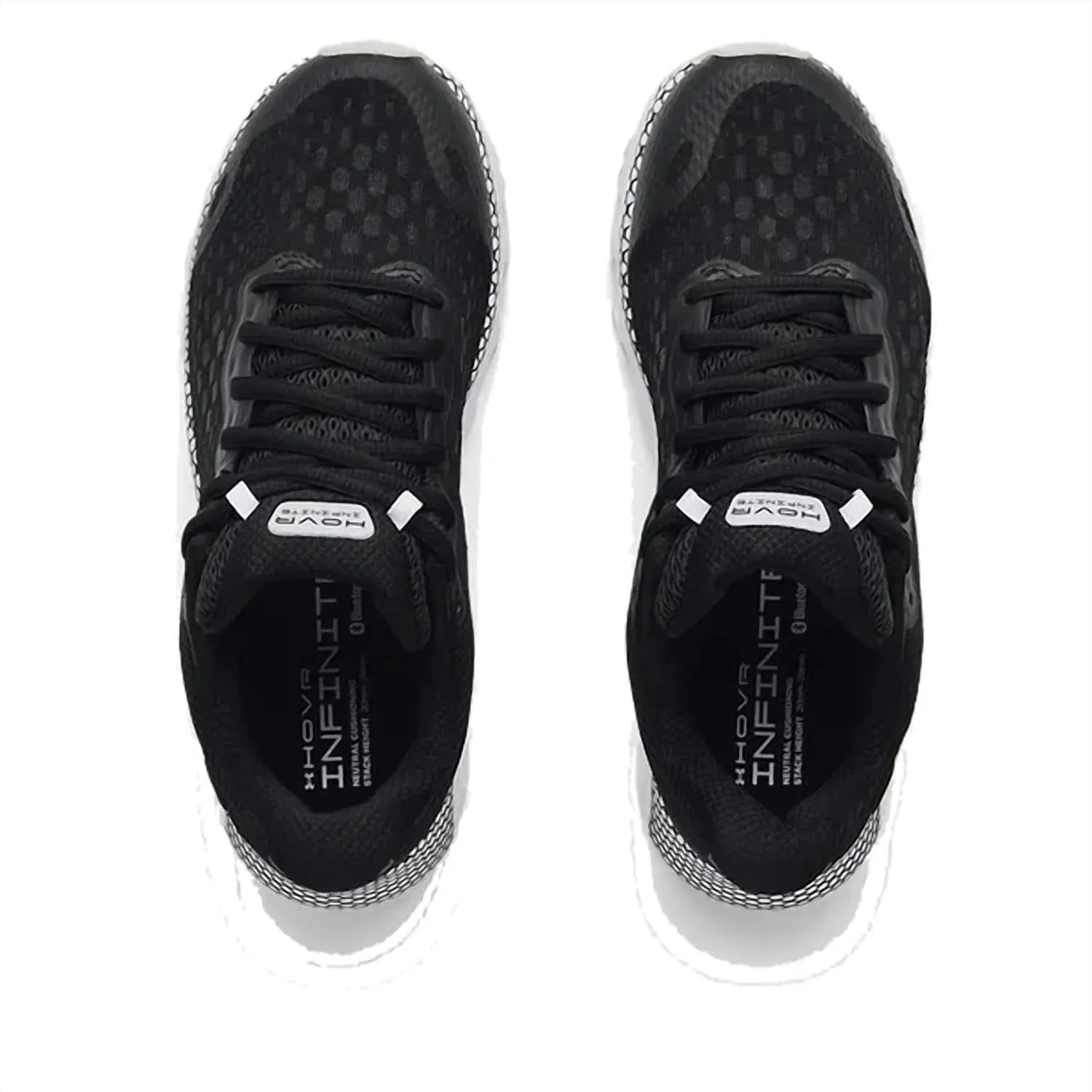 Women's Hovr Infinite 3 Running Shoe In Black/white