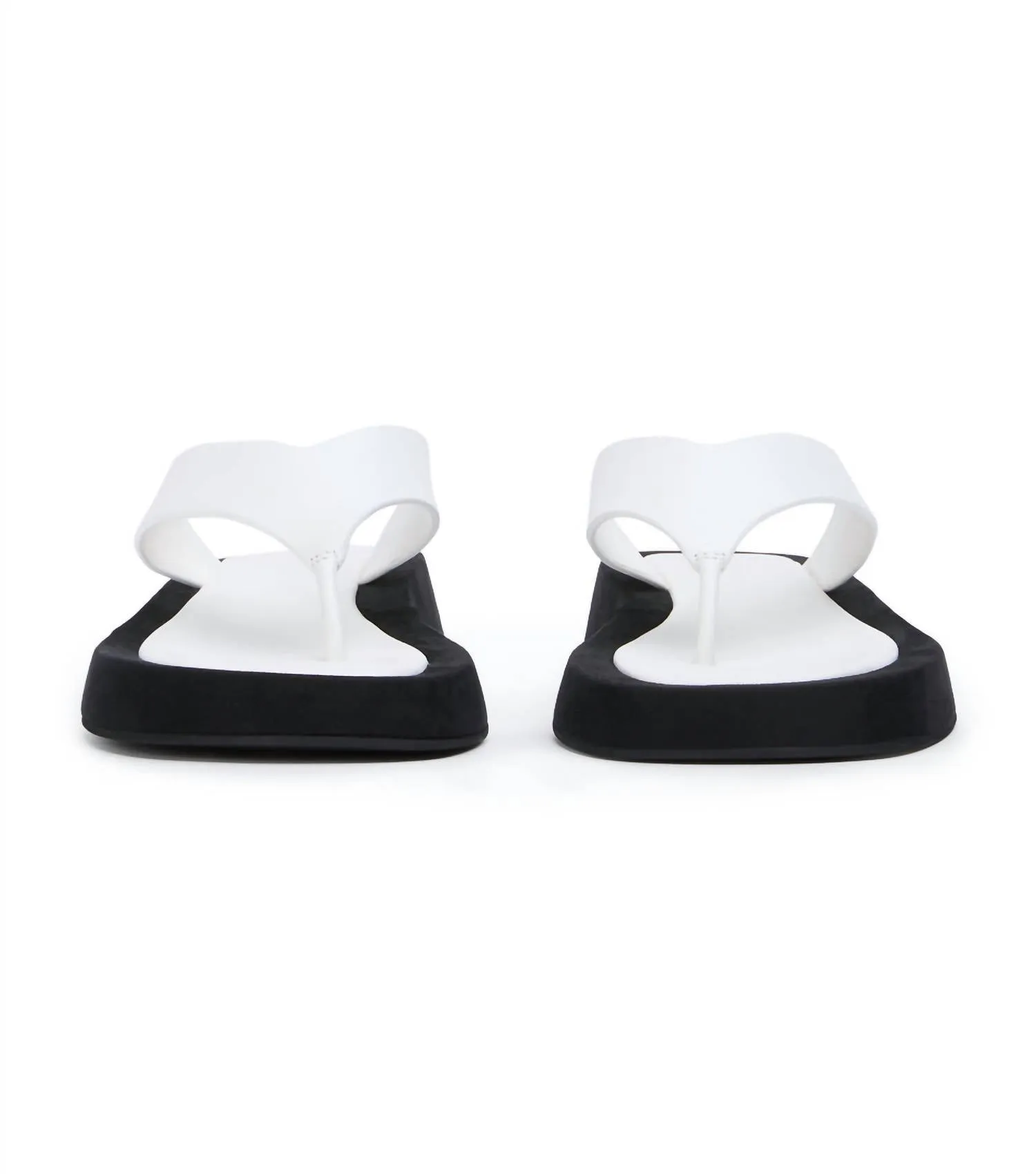 Women's Ives Thong Sandals In Milk Capretto