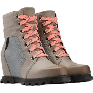 Women's Joan Of Arctic Wedge Iii Lexie Booties In Quarry