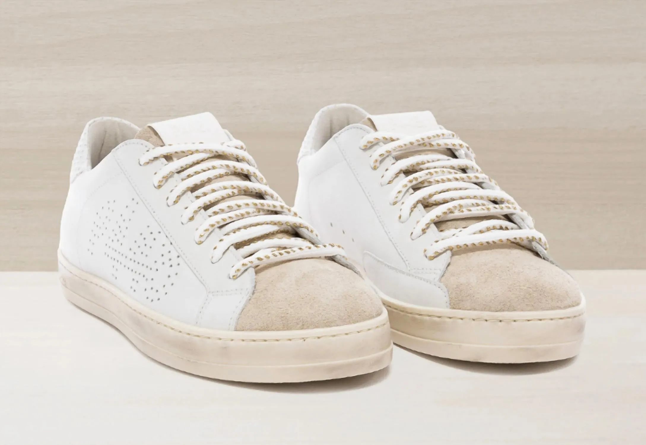 Women's John Sneaker In Beige