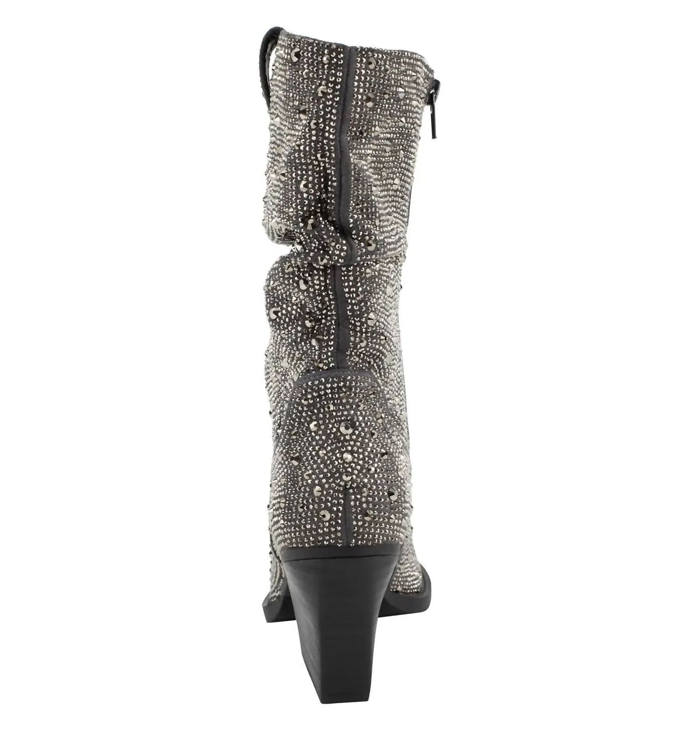 Women's Kady Slouch Crystal Boot In Grey