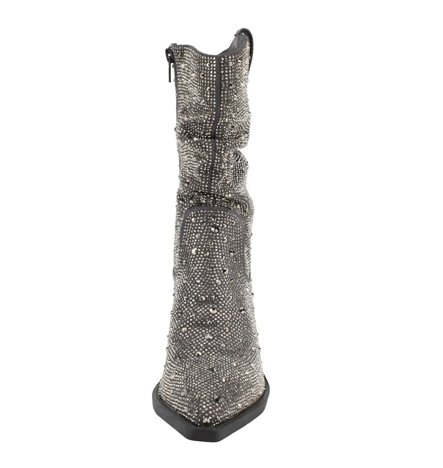 Women's Kady Slouch Crystal Boot In Grey