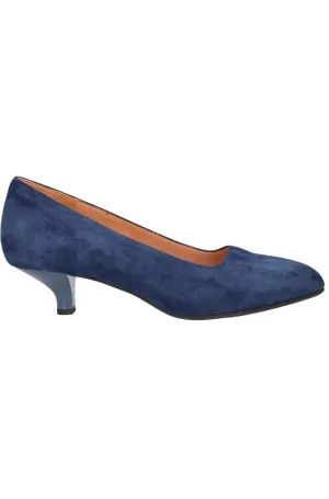 Women's Kavan Heeled Pumps In Navy Suede