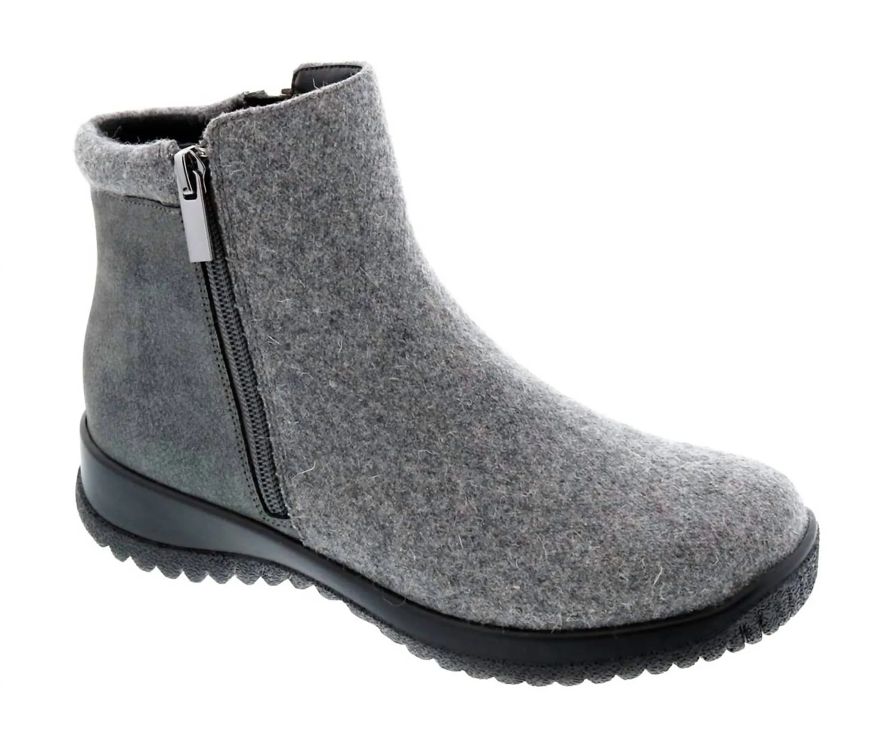 Women's Kool Suede Ankle Boot In Grey