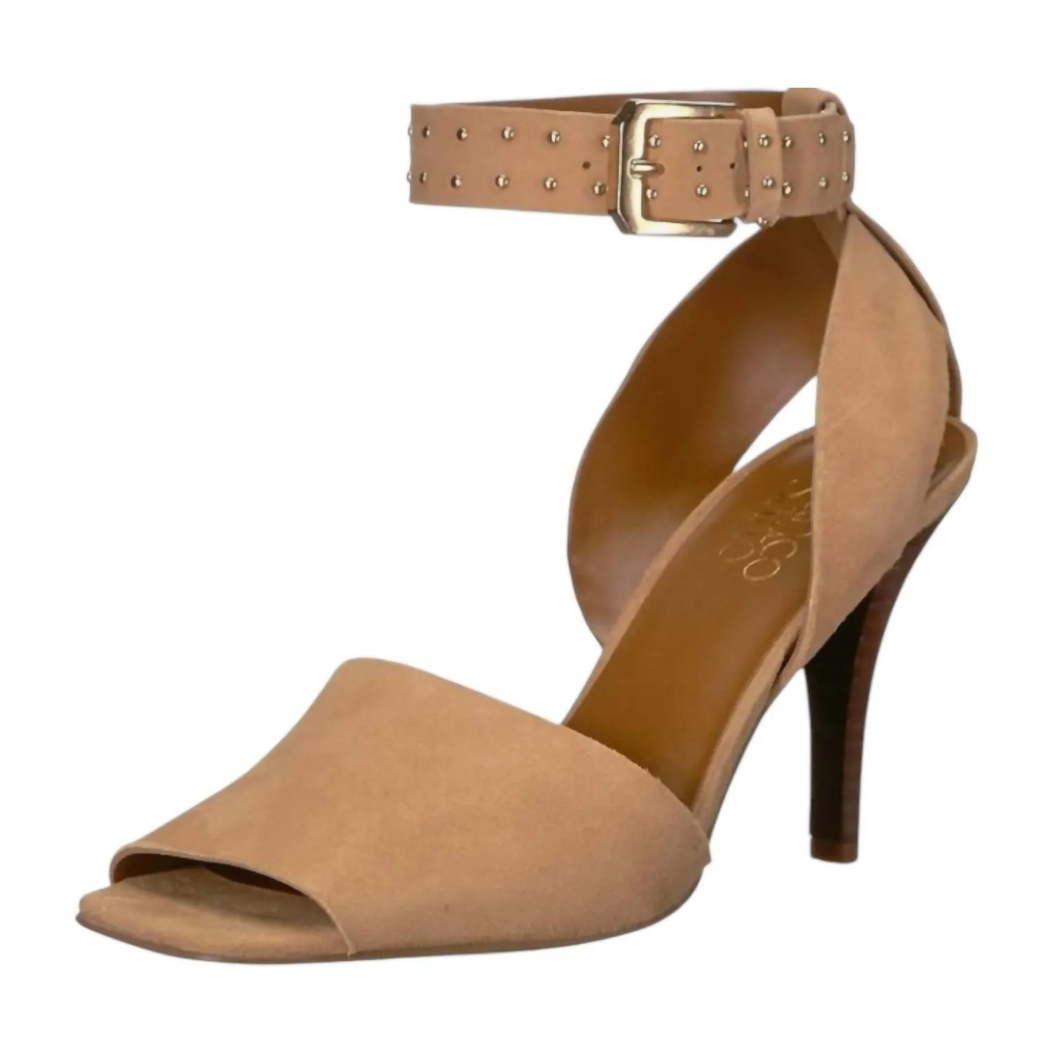 Women's L-Pepita Heeled Sandal In Camel