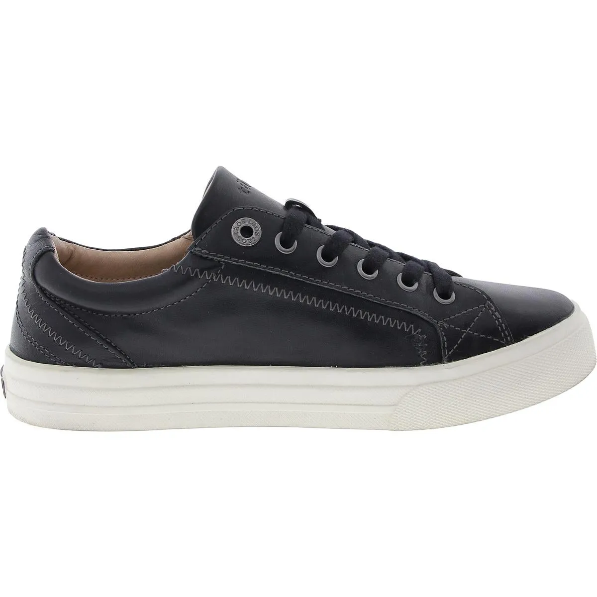 Womens Lace-Up Leather Casual And Fashion Sneakers