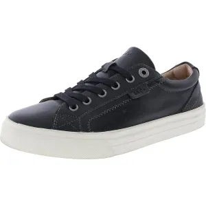 Womens Lace-Up Leather Casual And Fashion Sneakers
