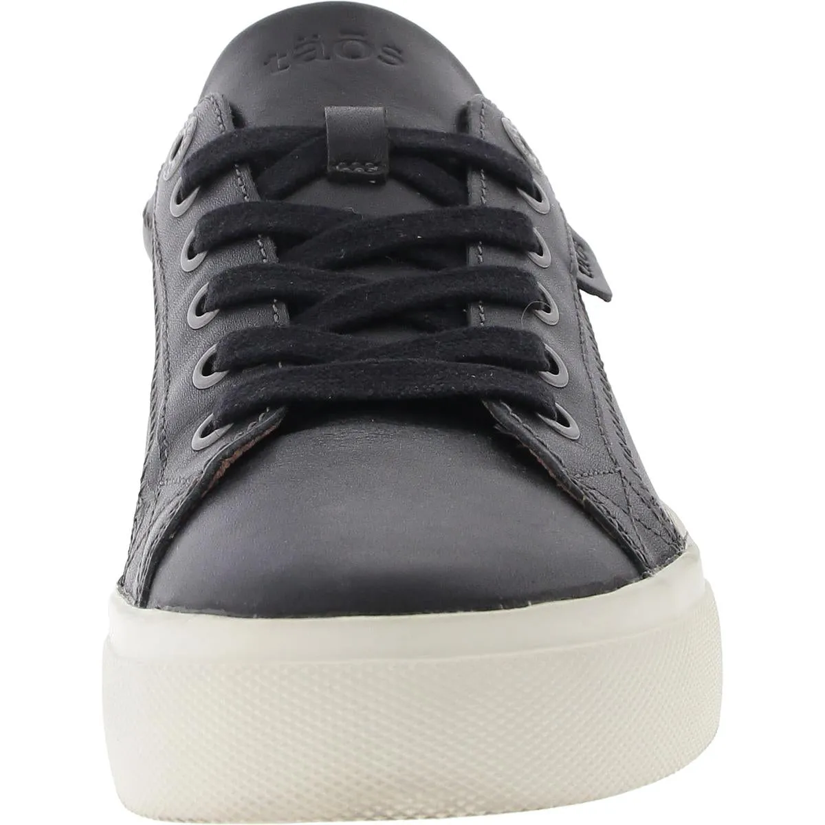 Womens Lace-Up Leather Casual And Fashion Sneakers