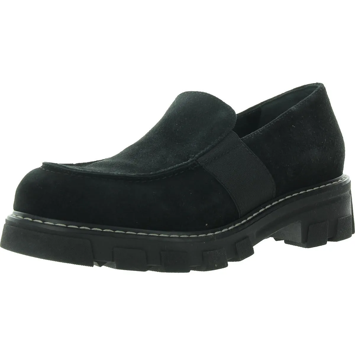 Womens Laceless Loafer Heels