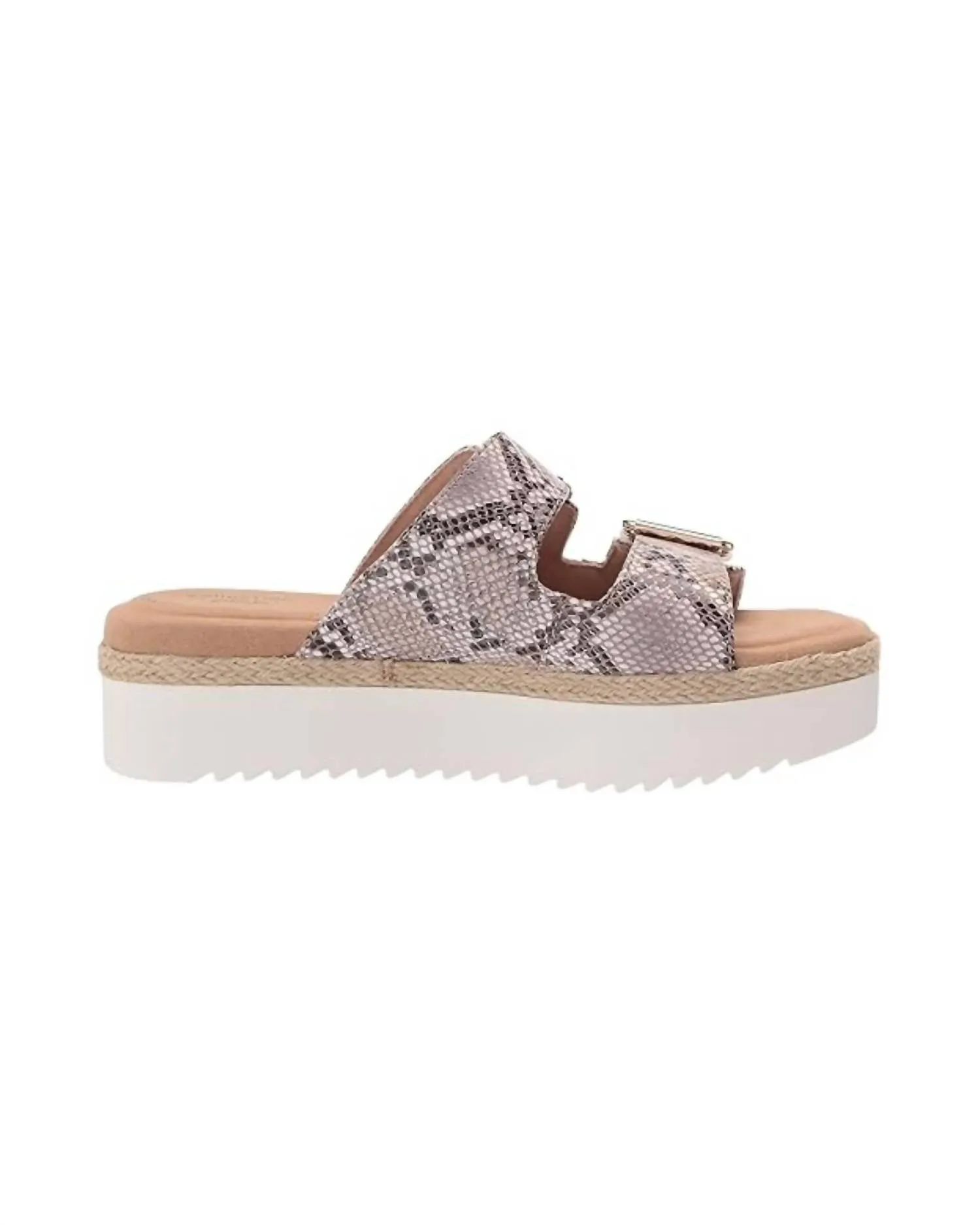 Women's Lana Beach Sandal In Brown Snake 26160091