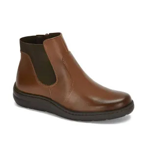 Women's Leather Booties In Brown