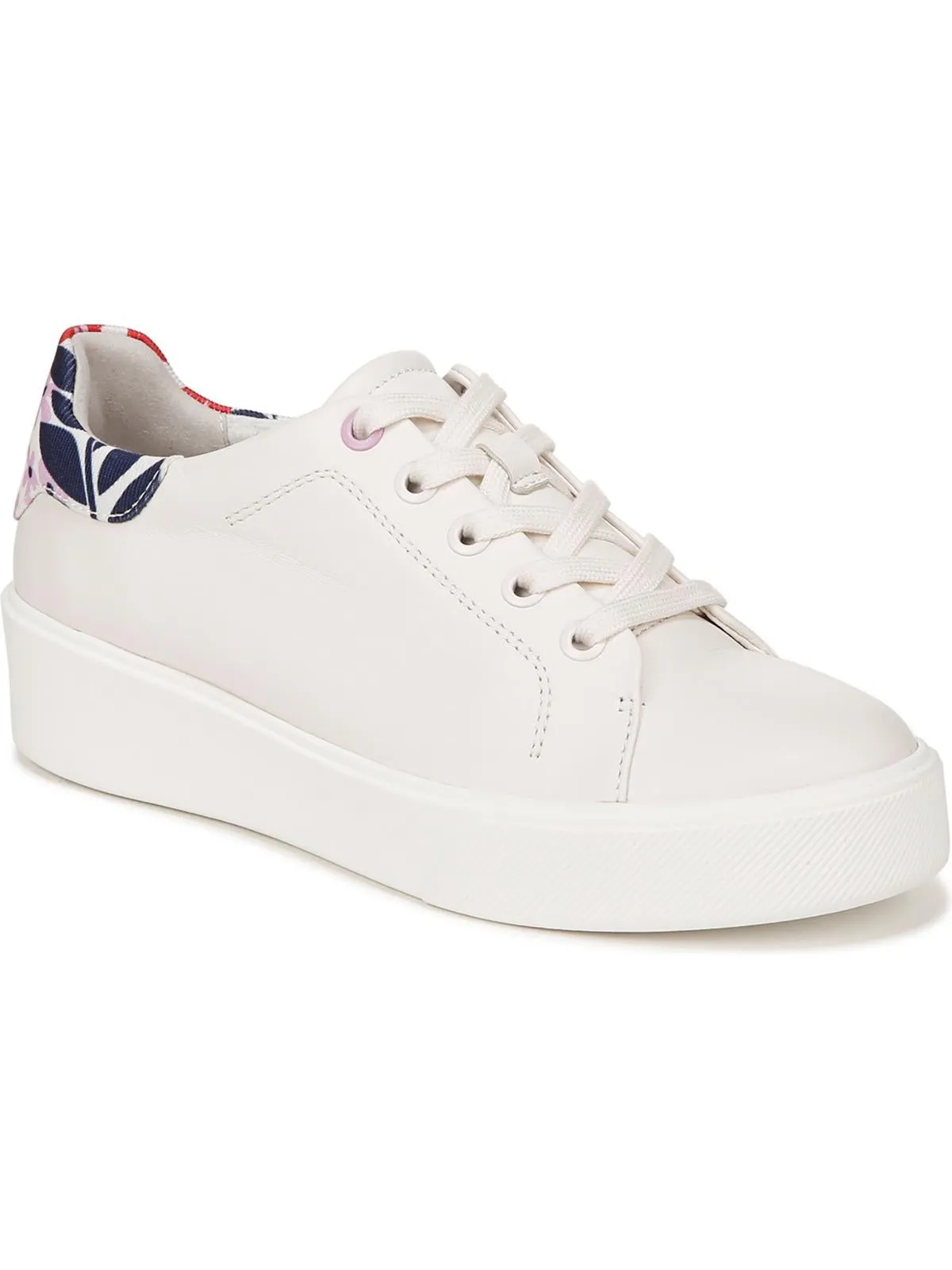 Womens Leather Lifestyle Casual And Fashion Sneakers