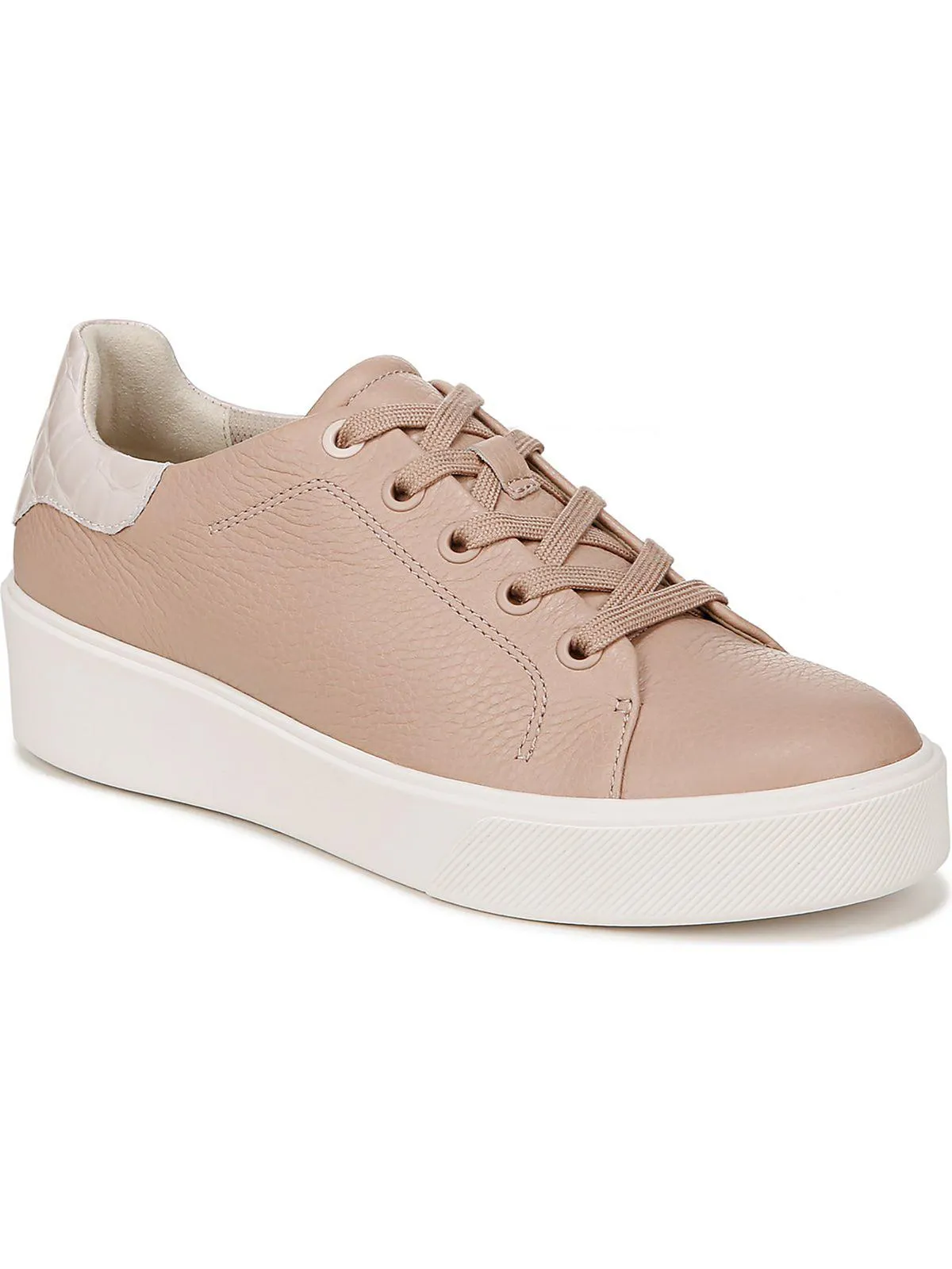 Womens Leather Lifestyle Casual And Fashion Sneakers