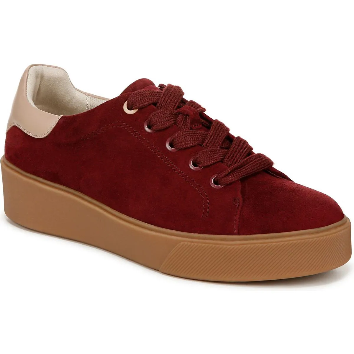Womens Leather Lifestyle Casual And Fashion Sneakers
