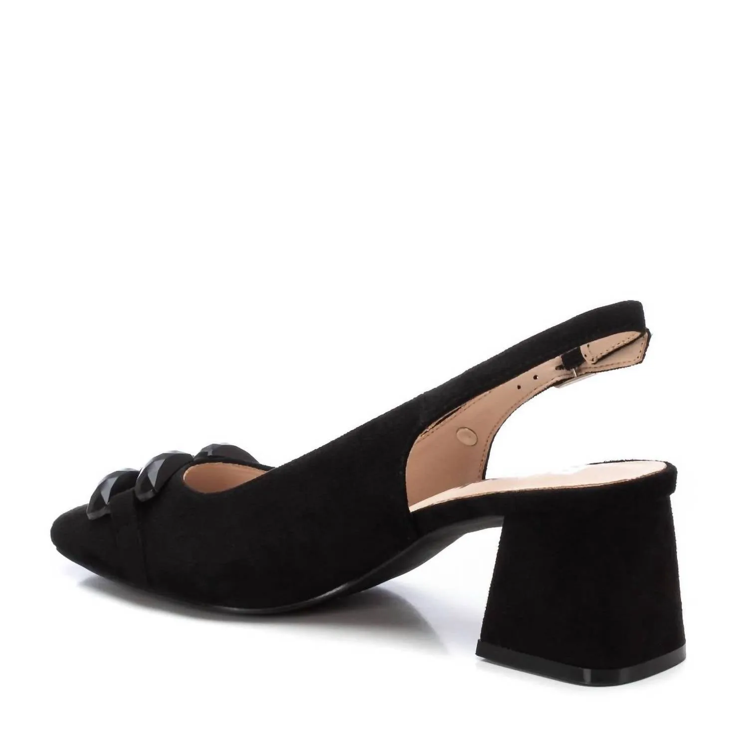 Women's Leather Pumps In Black