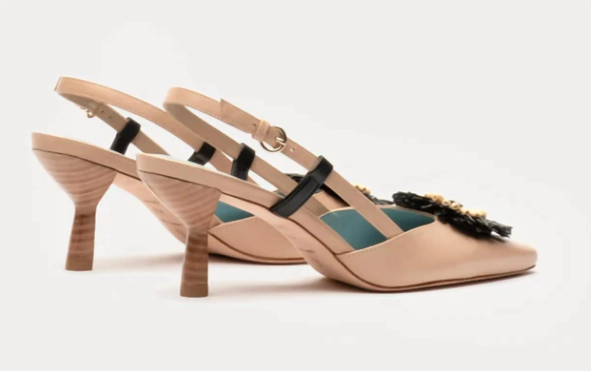 Women's Liza Raffia Heel In Natural
