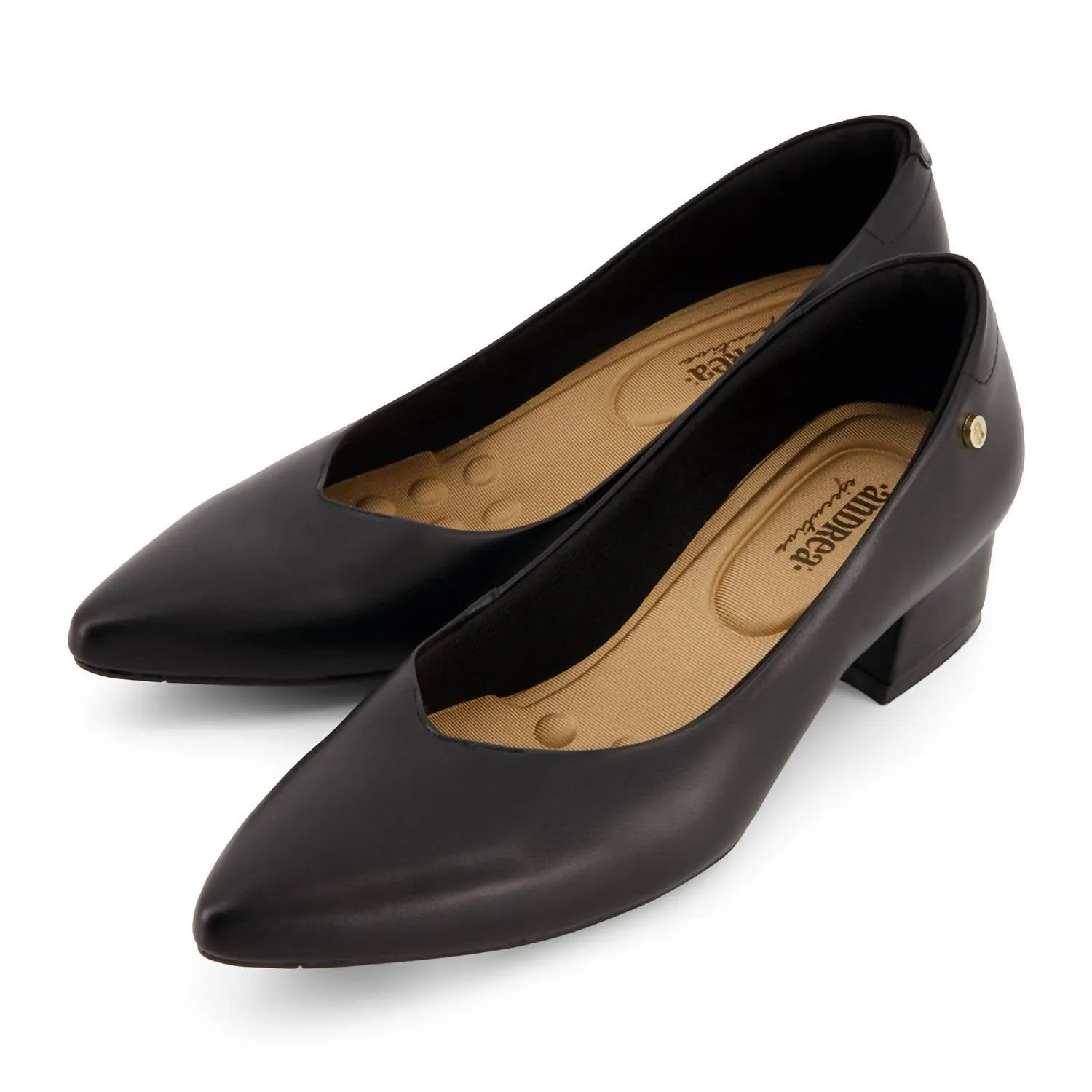 Women's Low Heel Pumps In Black