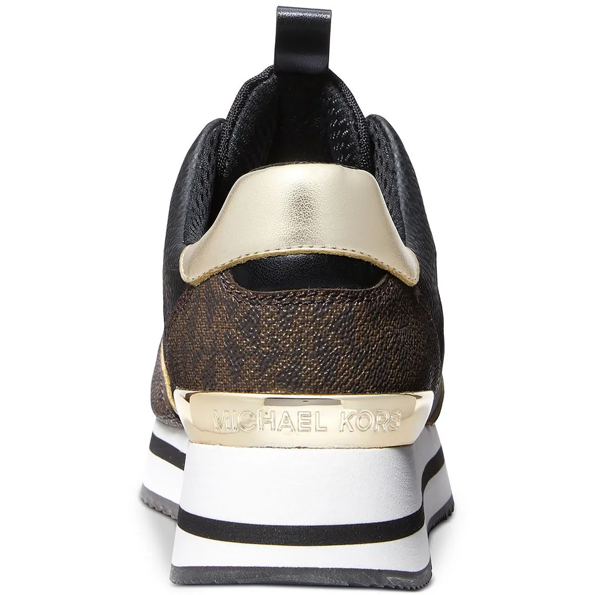 Womens Metallic Faux Leather Casual And Fashion Sneakers