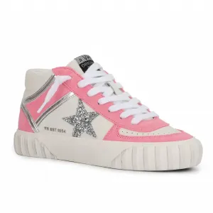 Women's Mid Top Sneakers In Always Pink Pop