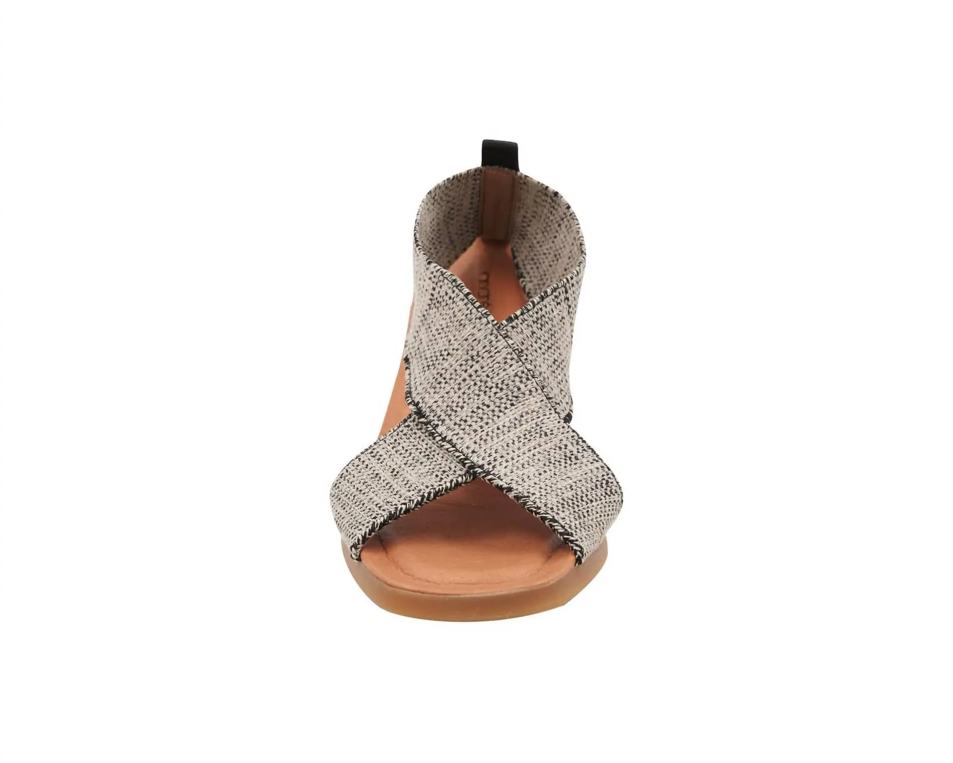 Women's Naira Strappy Heel Sandal In Black/beige