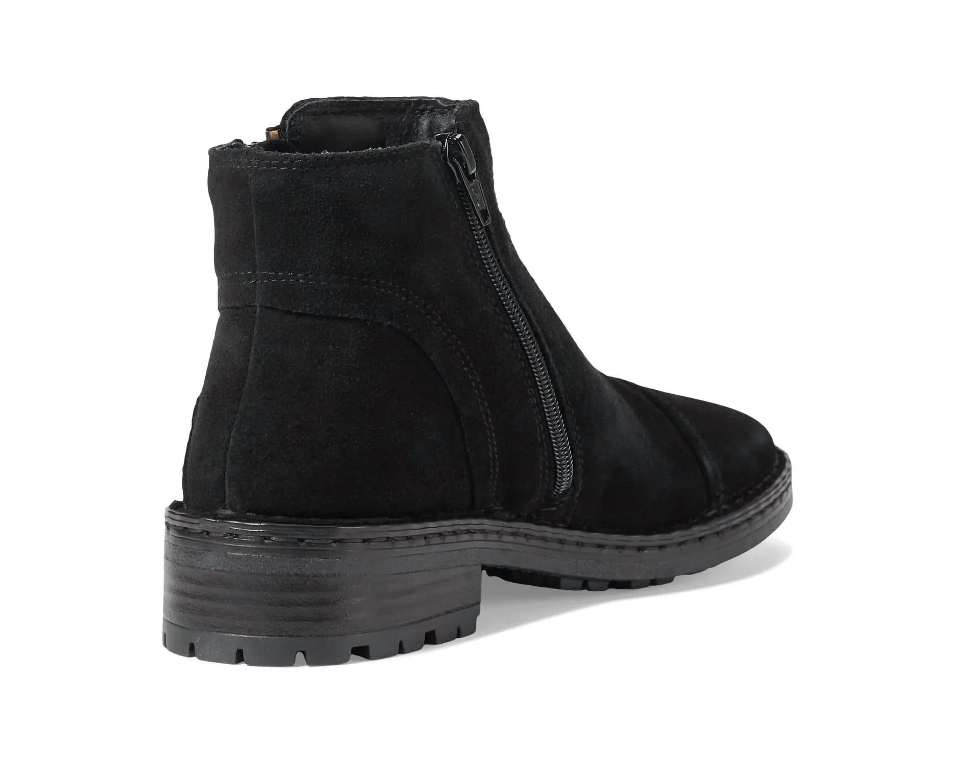 Women's Napoli Boot In Black Nubuck