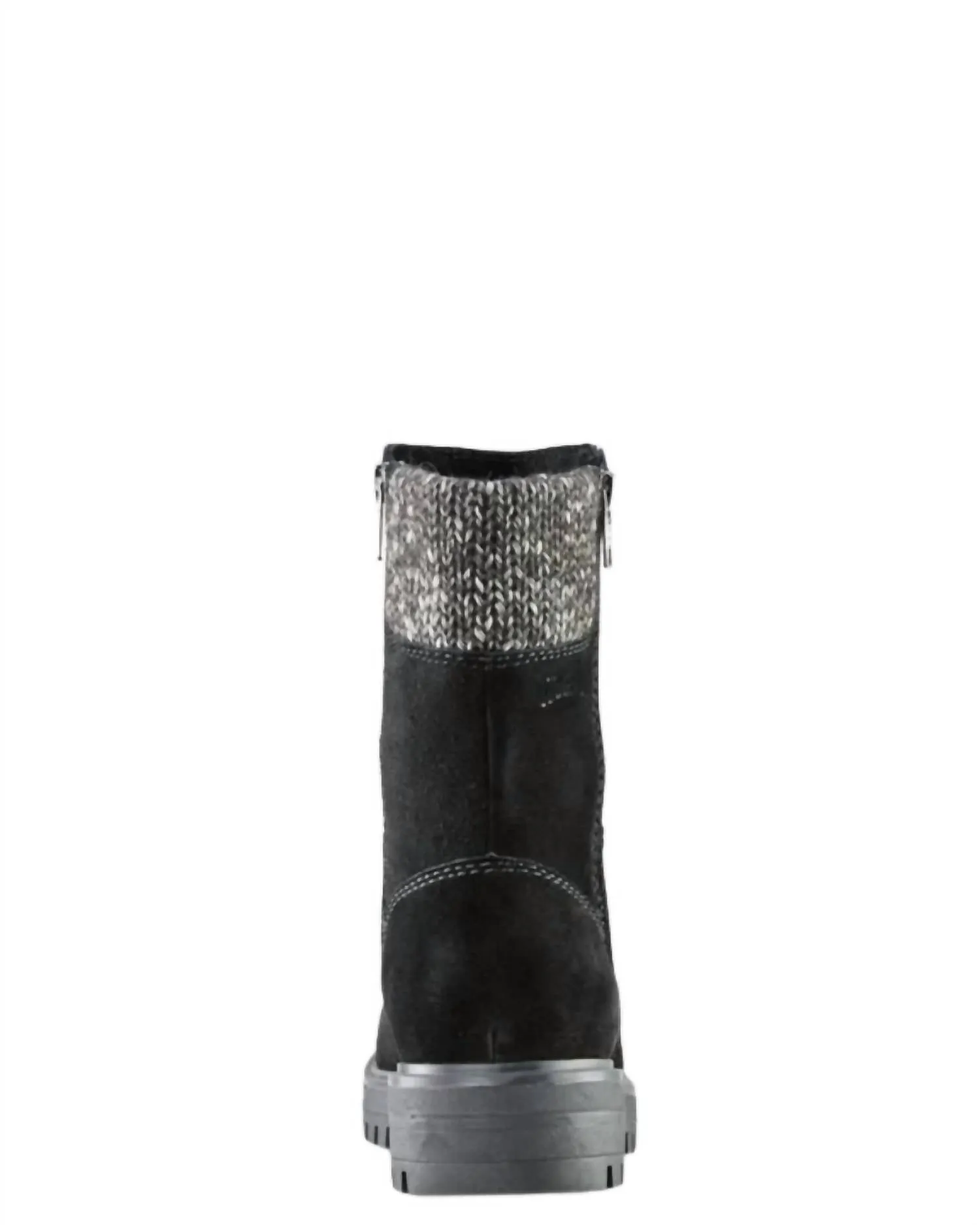 Women's Neptune Ankle Boot In Black Suede