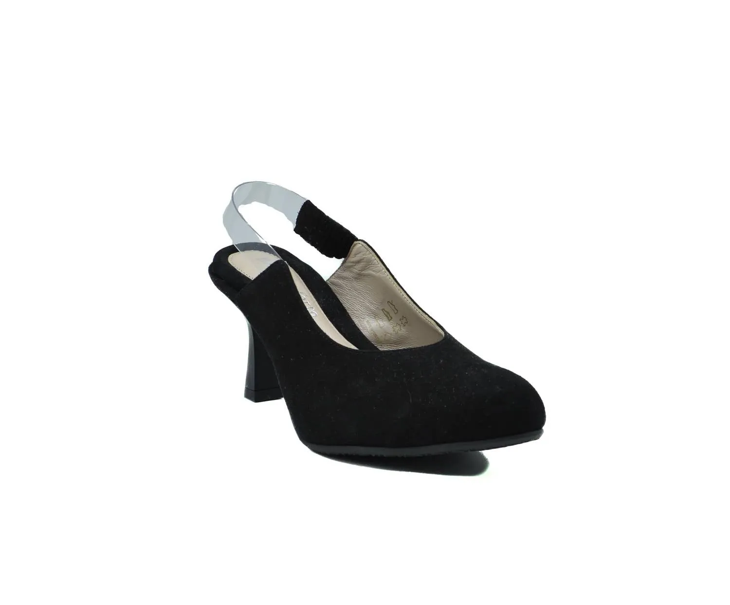 Women's Neva Heels In Black Suede