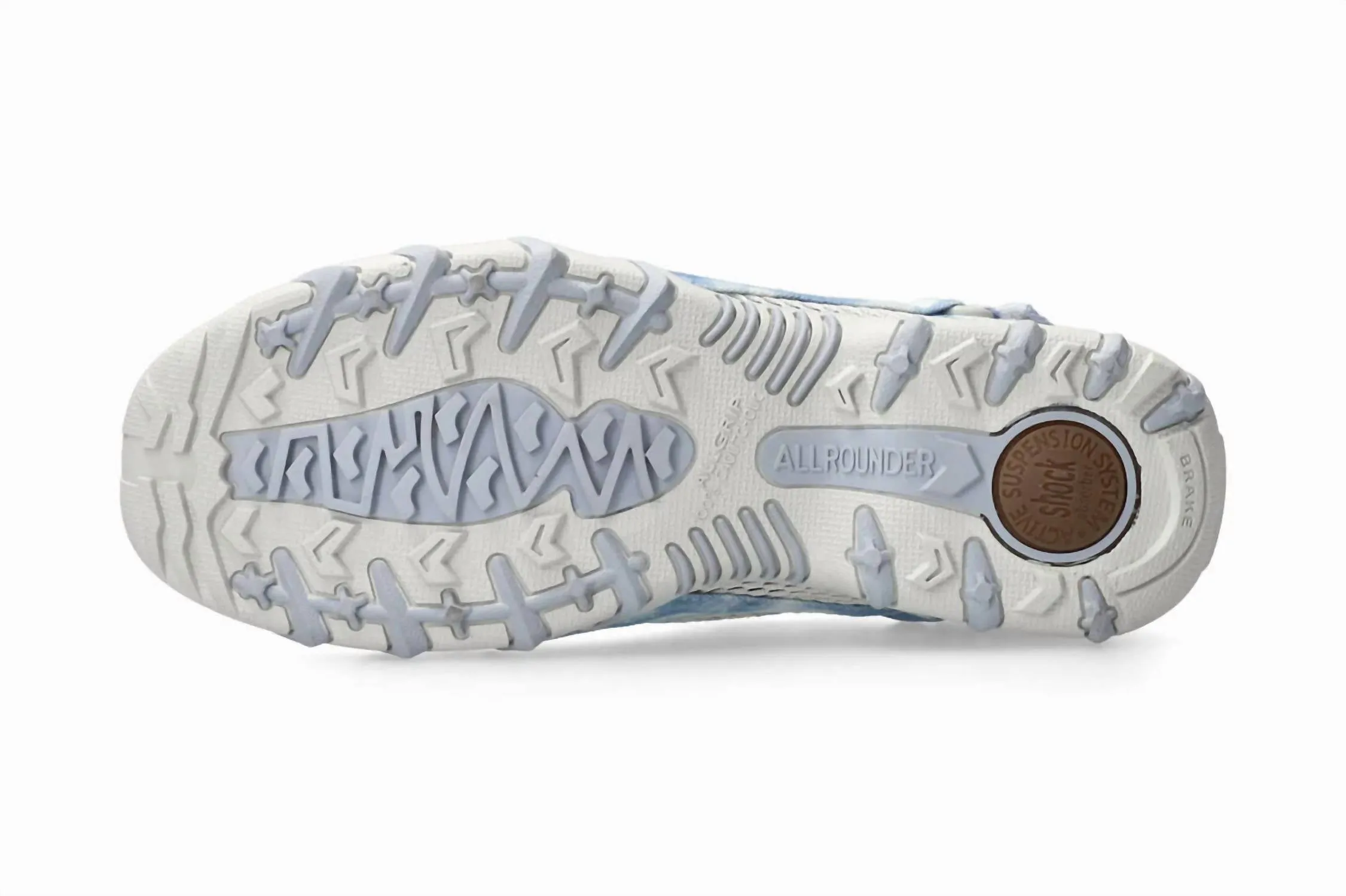 Women's Niro Rugged Mary Jane Shoes In Blue Tie-Dye