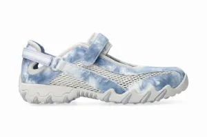 Women's Niro Rugged Mary Jane Shoes In Blue Tie-Dye