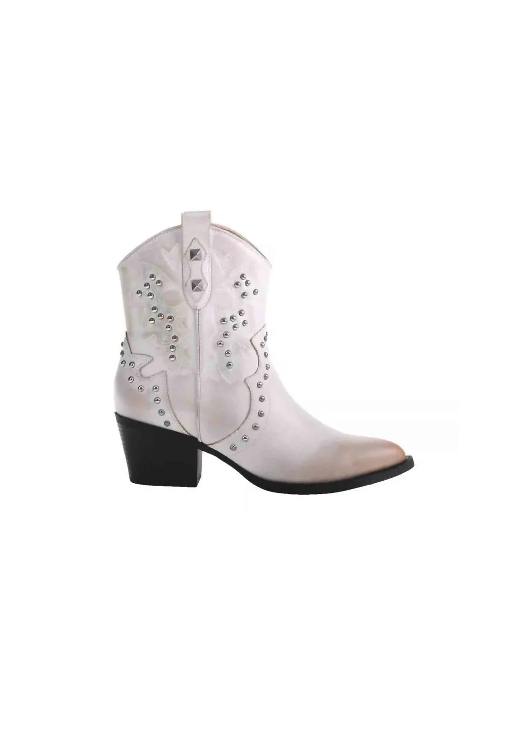 Women's Nowhere Western Boot In White