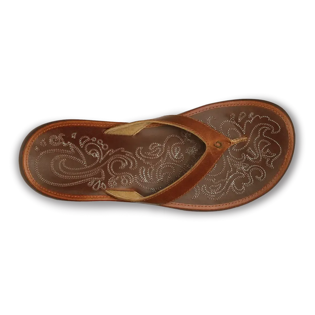 Womens OluKai Paniolo  Handcrafted Leather & Western-Inspired Comfort