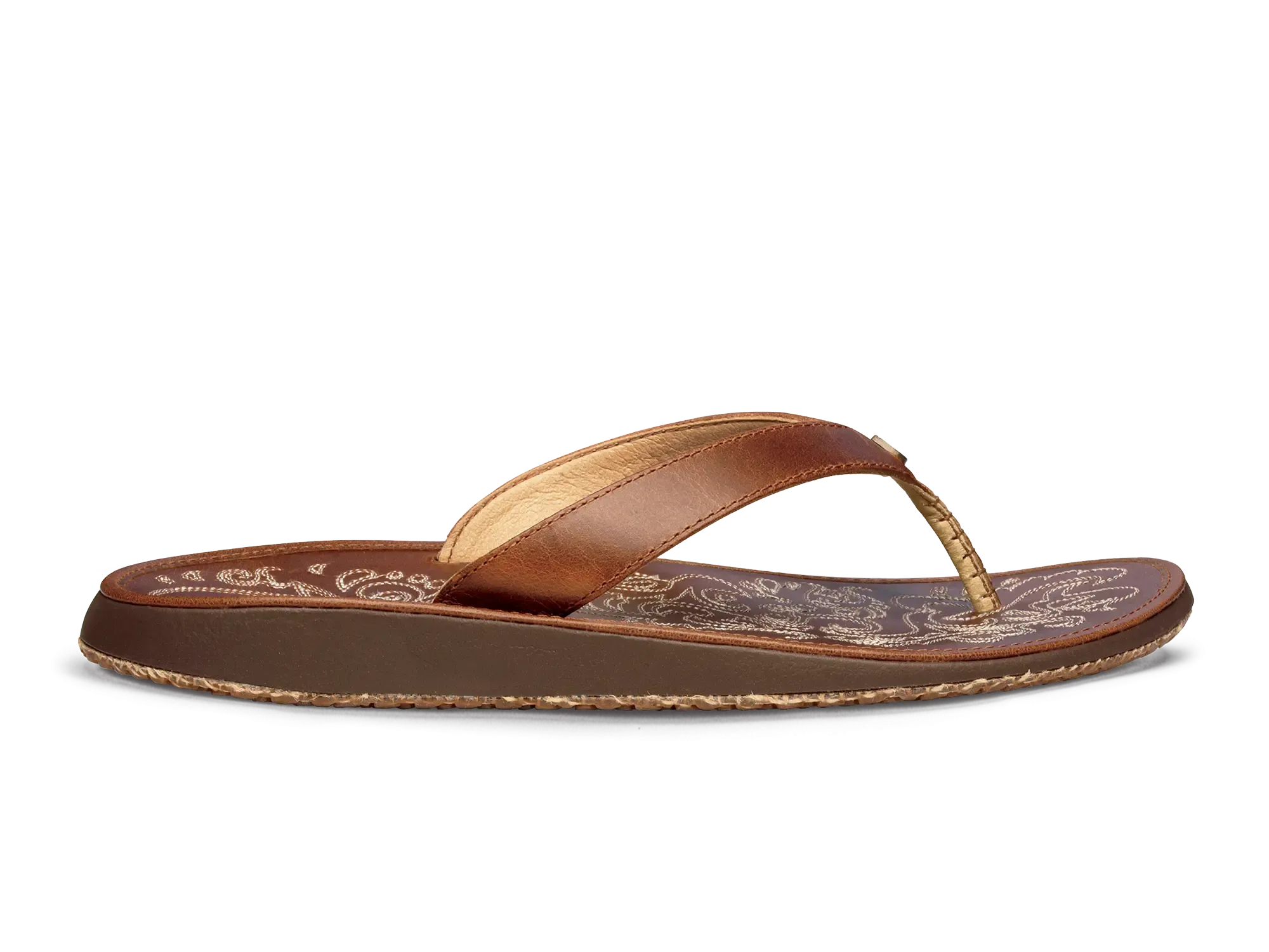 Womens OluKai Paniolo  Handcrafted Leather & Western-Inspired Comfort