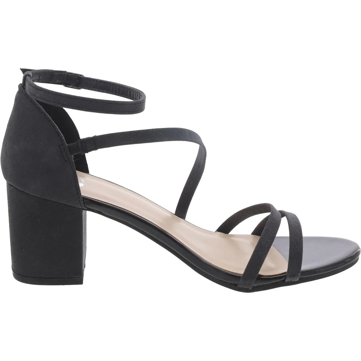 Womens Open Toe Evening Ankle Strap