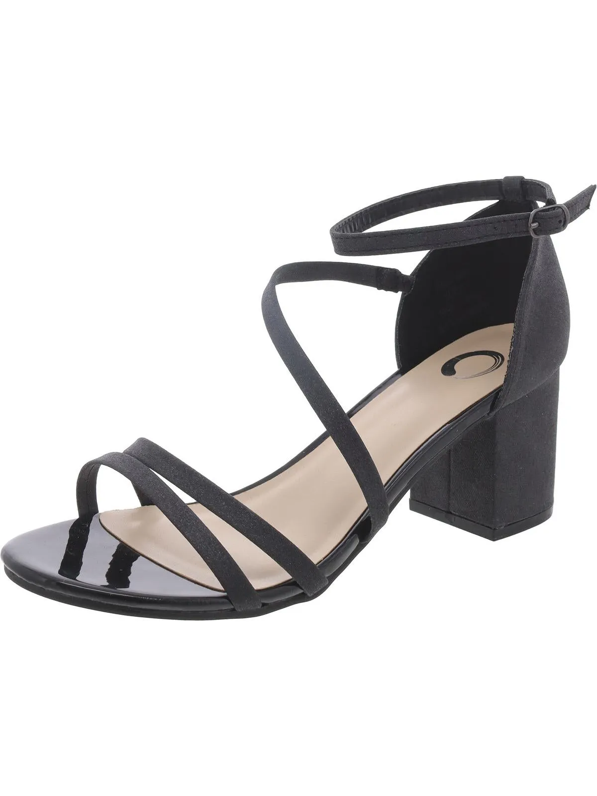 Womens Open Toe Evening Ankle Strap
