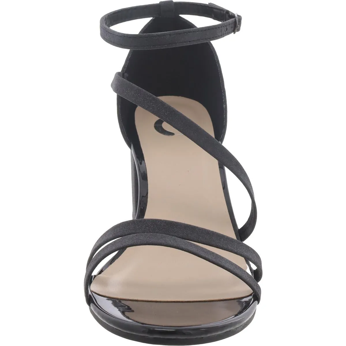 Womens Open Toe Evening Ankle Strap