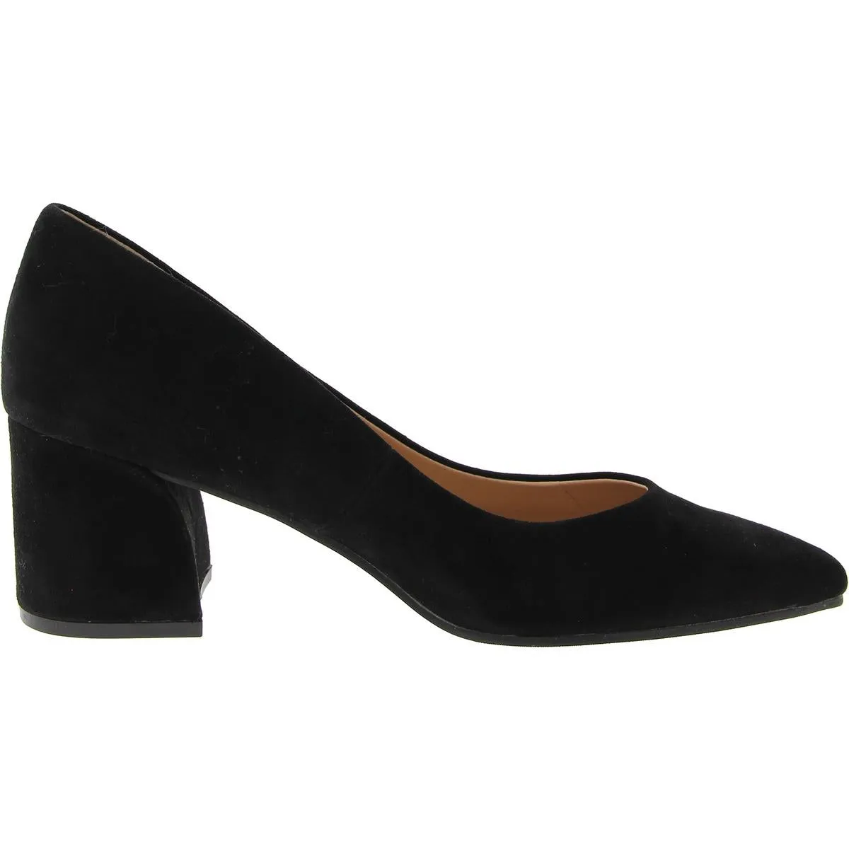 Womens Padded Insole Block Heels