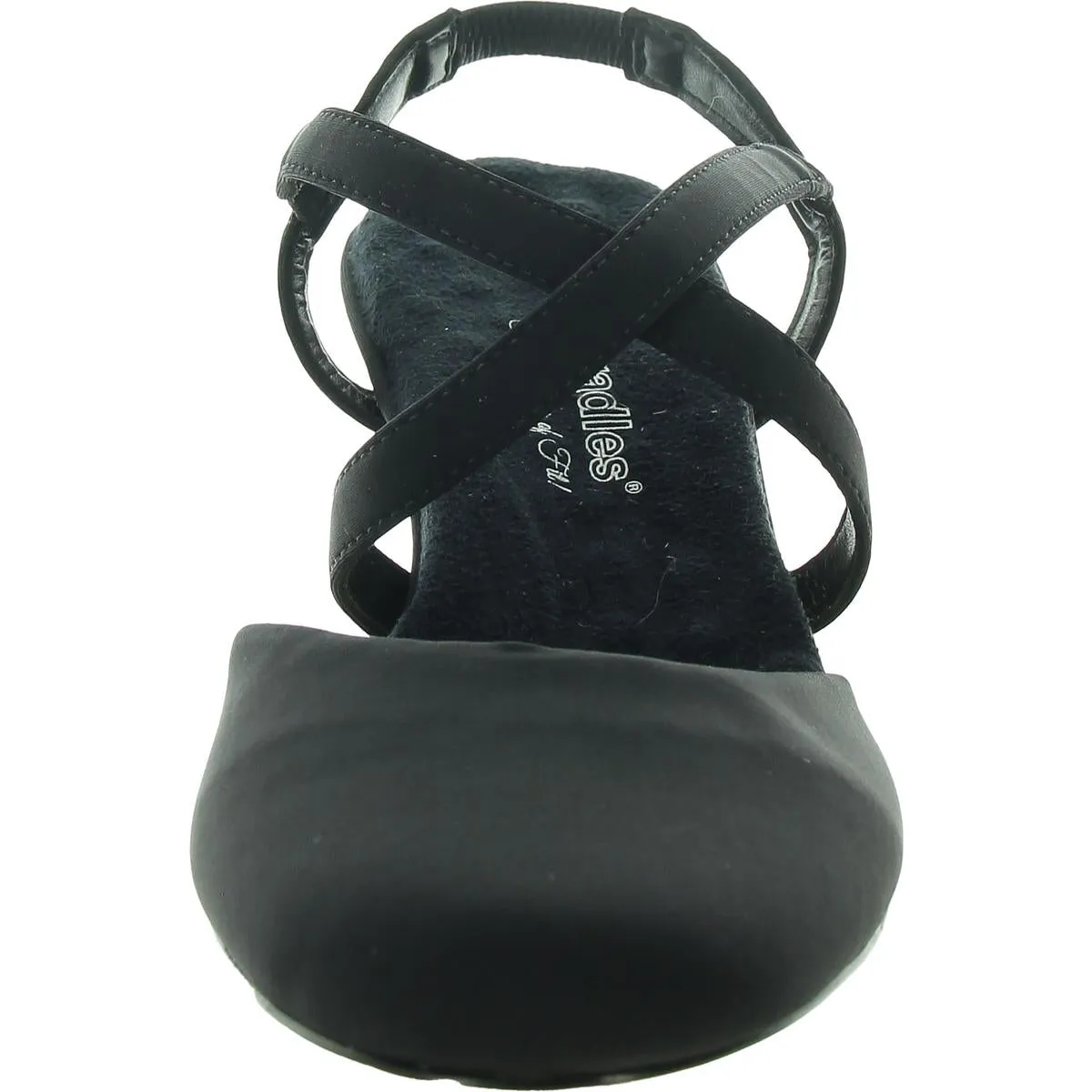 Womens Padded Insole Manmade Slingback Heels