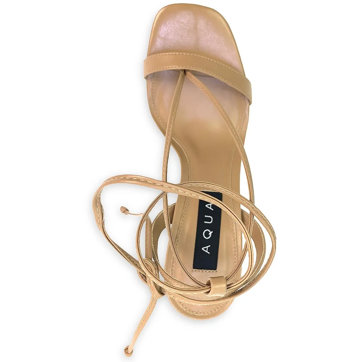 Womens Padded Insole Open Toe Heels