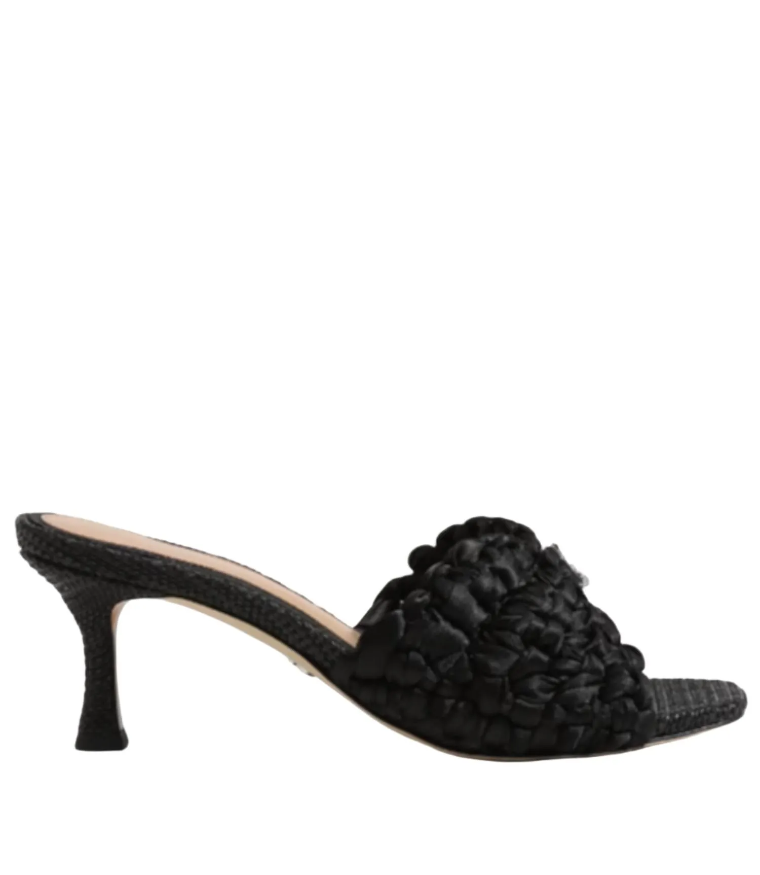Women's Paisley Heel In Black Ribbon