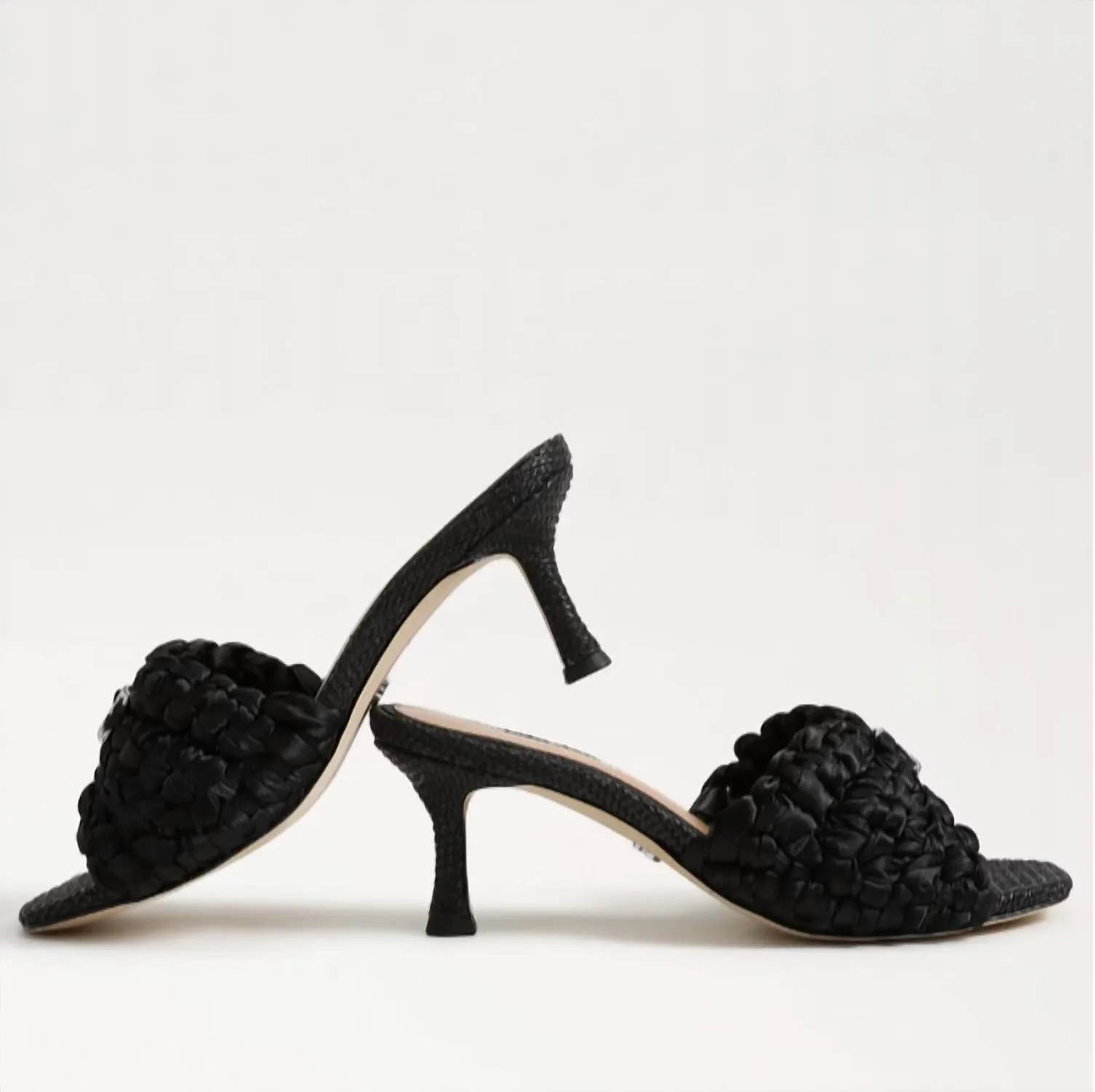 Women's Paisley Heel In Black Ribbon