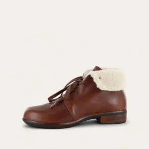 Women's Pali Boots In Soft Chestnut Leather