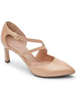 Womens Patent Leather D'Orsay Pumps